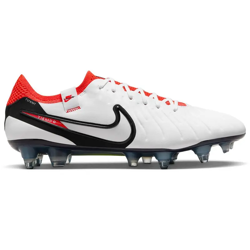 Tiempo Legend 10 Elite Bianco Nero - Scarpe Da Calcio Uomo EUR 40,5 / US 7,5