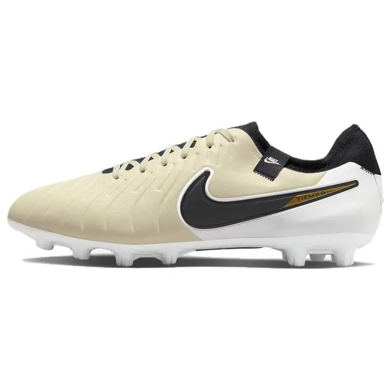 Tiempo Legend 10 Pro Punta Rotonda Allacciatura HG (Borchie corte in gomma) Scarpe da Calcio Ammortizzanti Antiscivolo Resistenti Unisex Scarpe da Calcio DV4332-700 40
