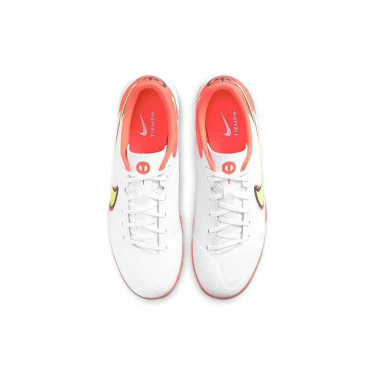 Tiempo Legend 9 Academy Lacci Logo TF (Tacchetti in gomma) Scarpe da calcio per terreni compatti erba sintetica unisex Scarpe da calcio Bianco Rosso DA1191-176 38 5 miniatura 2