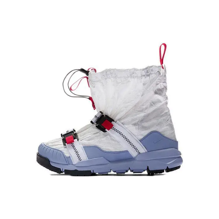 Tom Sachs x NikeCraft Mars Yard Overshoe Bianco Sneakers Unisex Sport-Rosso-Nero-Cobalto-Beatitudine AH7767-101 44 5