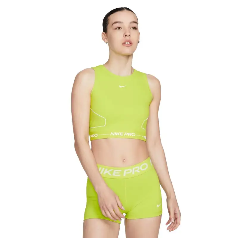 Top Palestra Compact Pro Lime Donna L