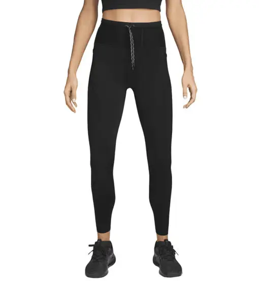 Trail 7/8 W - leggings trail running - donna Black
