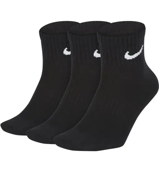 Training Ankle (3 Pairs) - calzini corti Black
