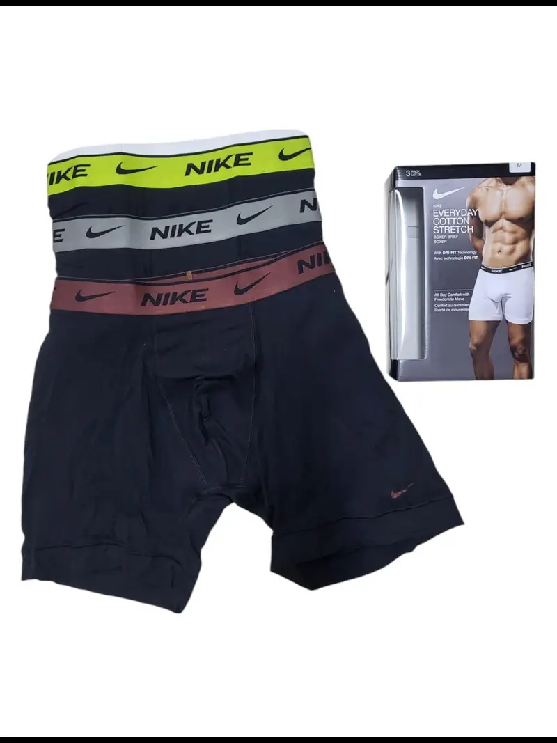 Nike Boxer Uomo Nero 3107834