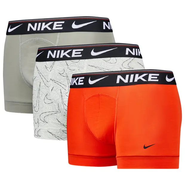 Trunk 3 Pack Unisex - Biancheria intima Rosso Red