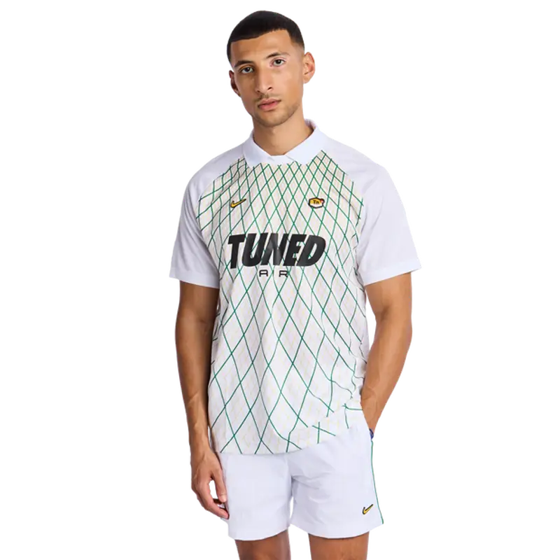 Nike Tuned male Magliette - Bianco - Poly Jersey - Foot Locker