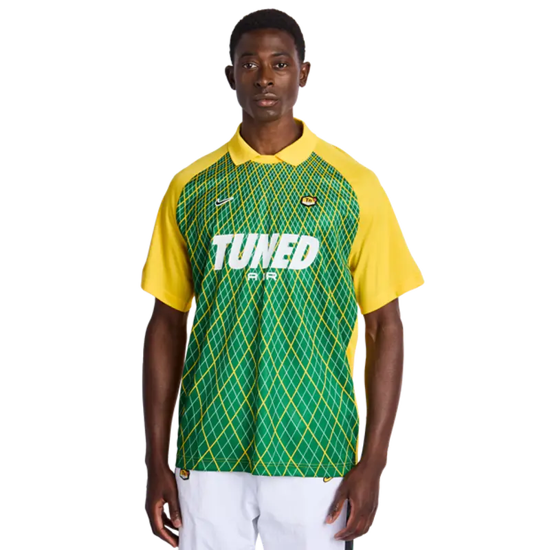 Nike Tuned male Magliette - Giallo - Poly Jersey - Foot Locker