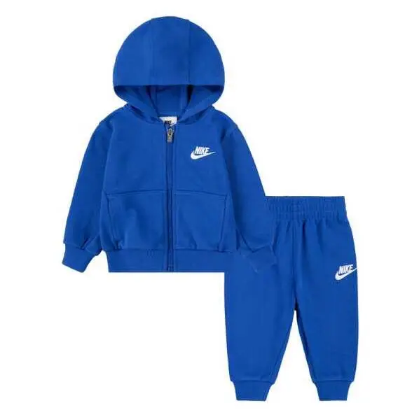 Tuta bambino nike lbr fz club set - blu | Nike