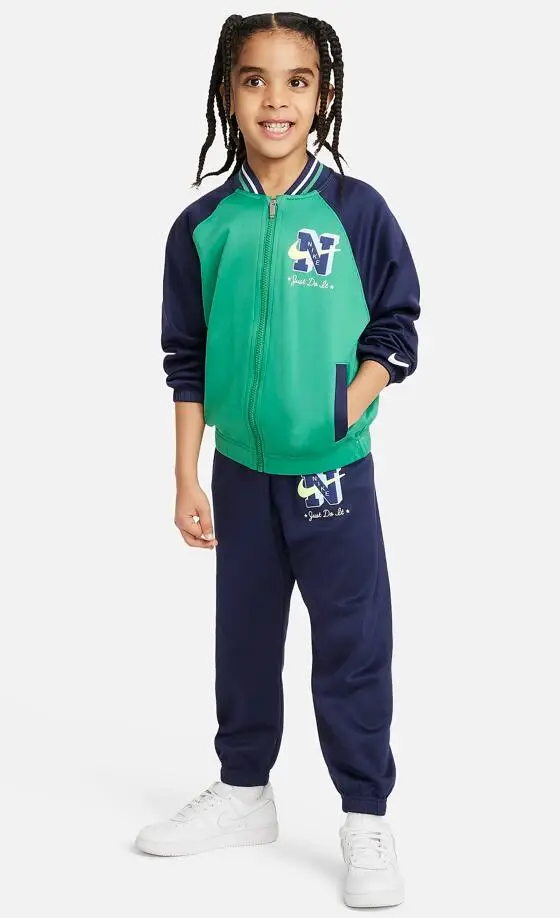 TUTA bambino nike nero/verde | Nike