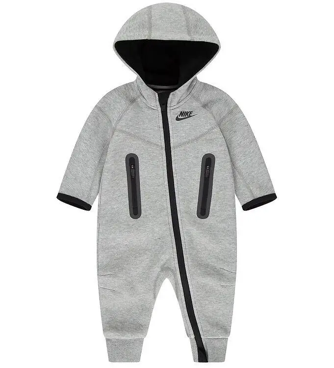 Tuta bambino nike tech jumpsuit - l- | Nike Grigio