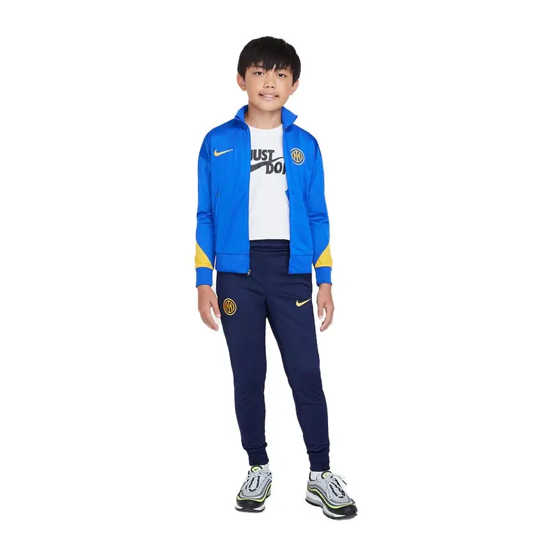 Tuta Calcio Inter Strike Blu Oro Bambino L