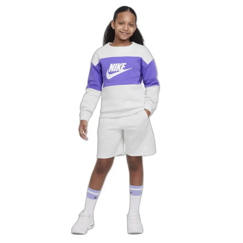 Tuta da ginnastica per bambini Nike FT Noir