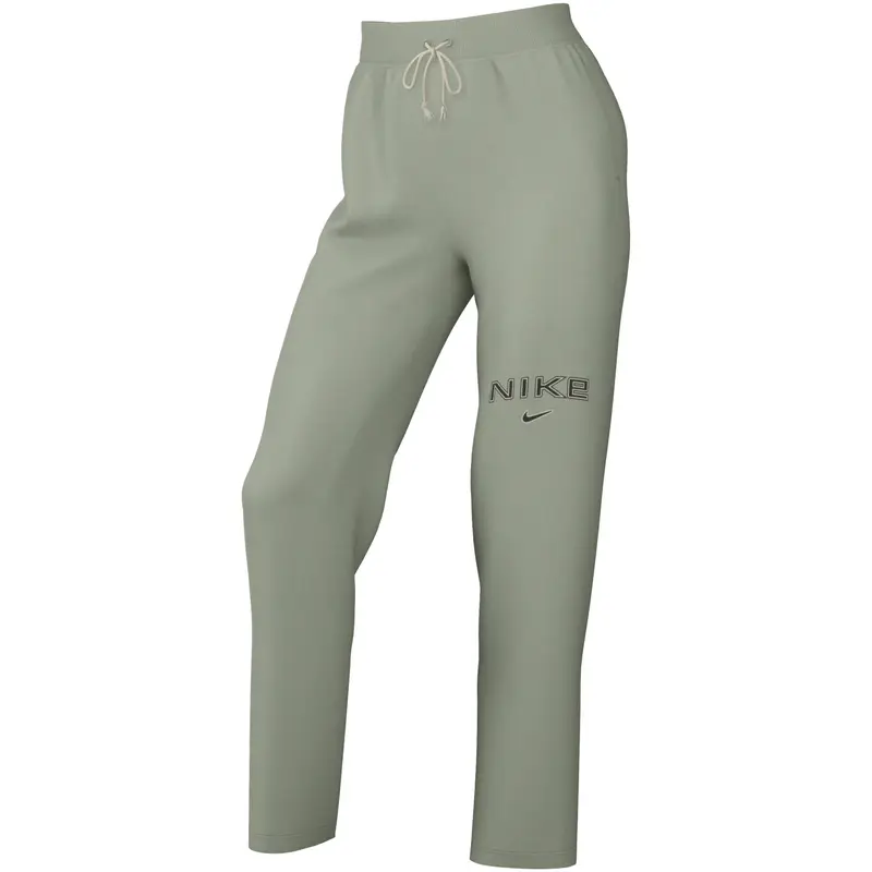 Tuta da jogging a vita alta a gamba larga da donna Nike Phoenix Fleece Vert