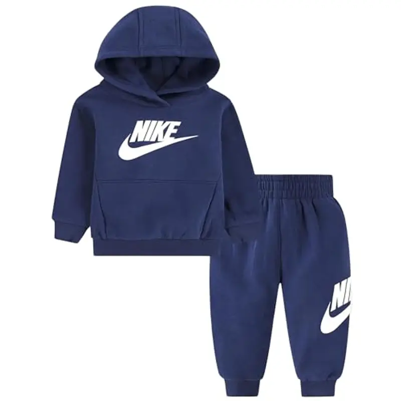 Nike Tuta da Neonati Club French Terry Blu Taglia 18 M Codice 66L595-U90