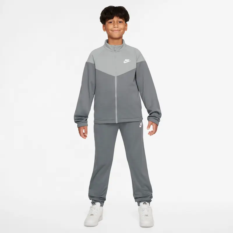 Tuta dri-fit da bambino Nike Gris
