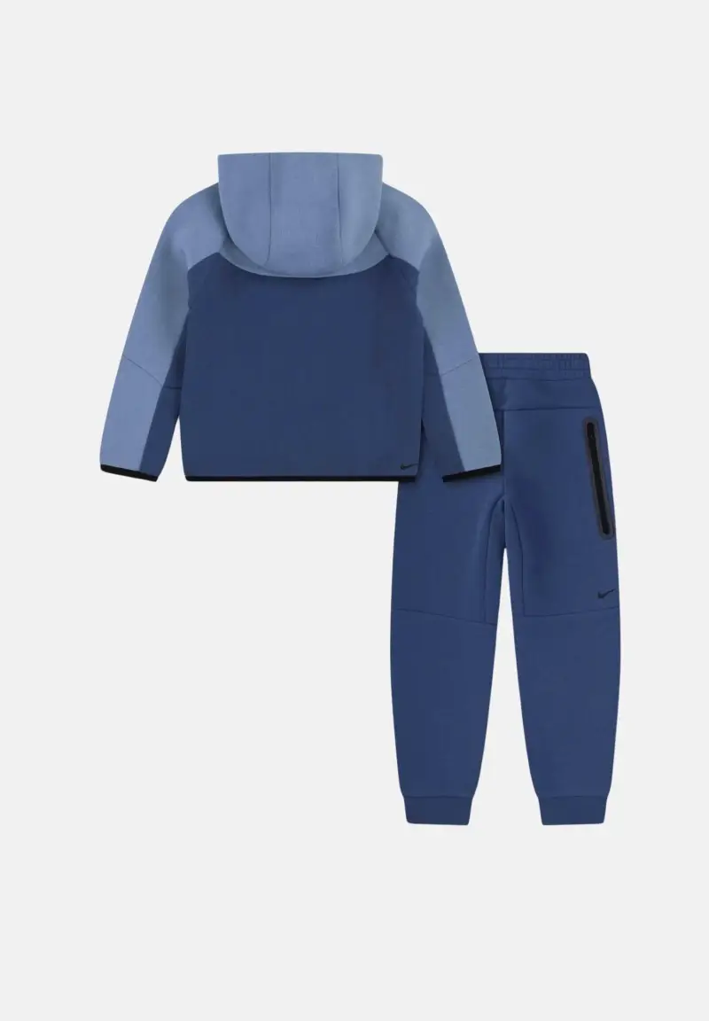 Tuta Tech Fleece blu per bambino e bambina miniatura 2