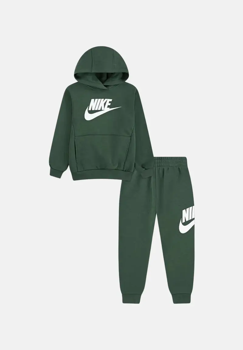 NIKE Tuta verde per bambino e bambina con stampa logo