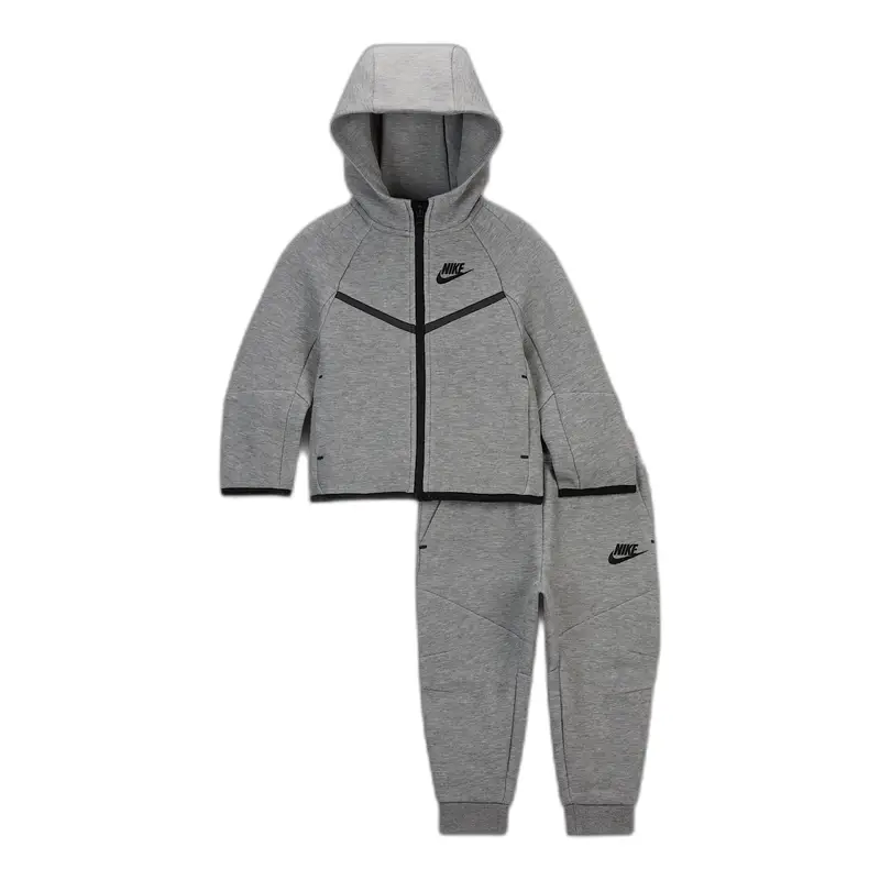 Tuta zip baby Nike Tech Fleece Noir