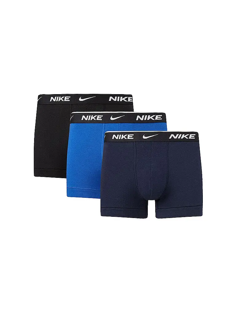 Boxer da uomo Trunk confezione da 3 blu | M
