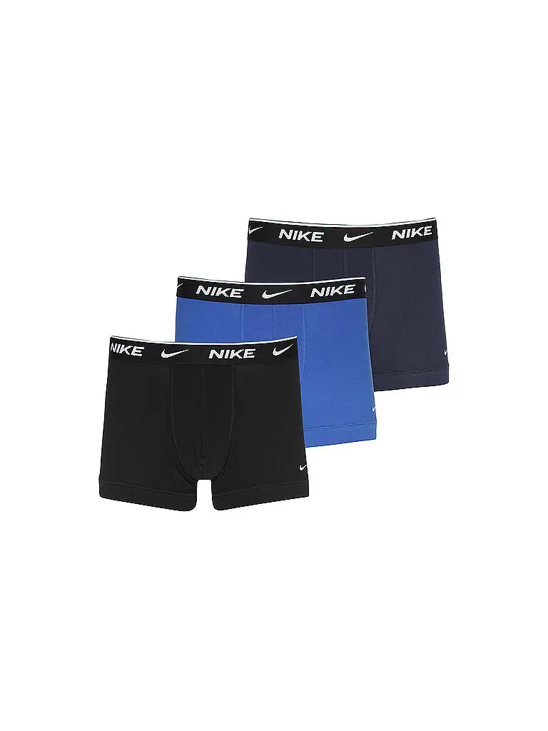 Boxer da uomo Trunk confezione da 3 blu | S