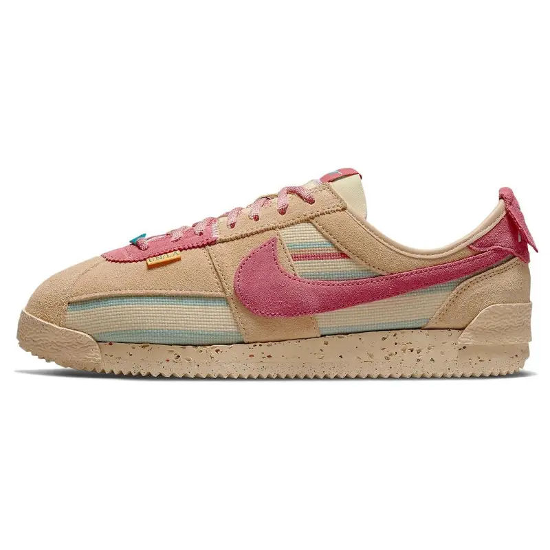 Union LA x Nike Cortez SP Sesamo Sneakers Unisex Marrone Grano Argilla Rosa DR1413-200 48 5