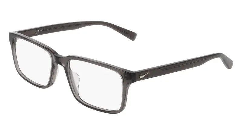 Unisex NIKE 1001Y 034 Montature da vista Acetato Grigio Squadrata Normale
