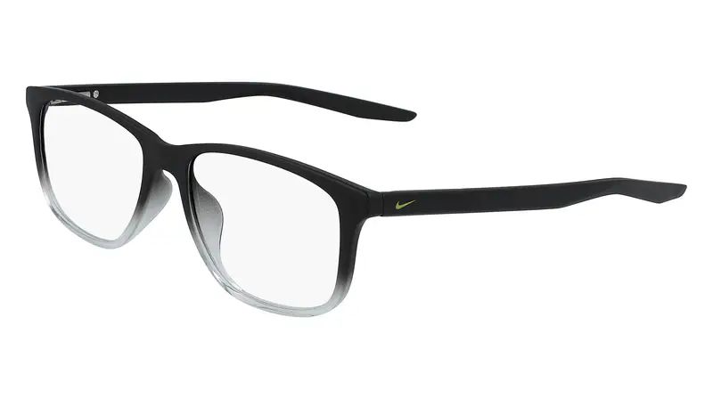 Unisex NIKE 5019 11 Montature da vista Acetato Nero Squadrata Fotocromatiche
