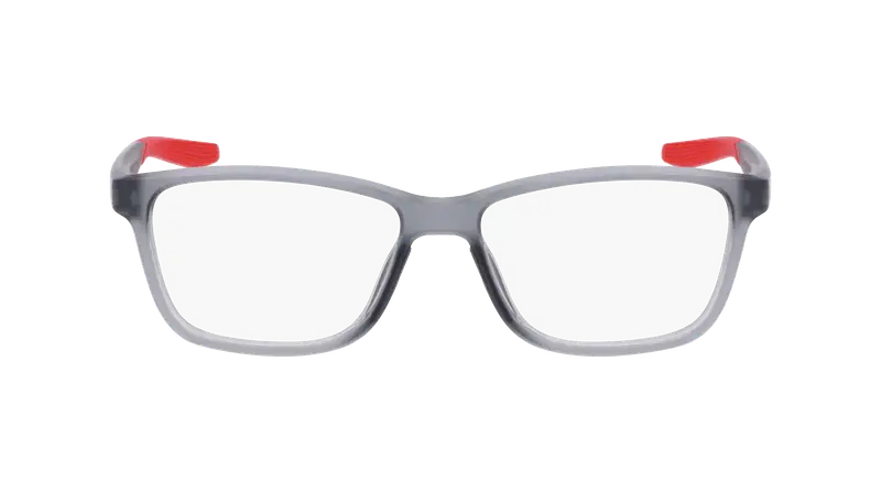 Nike Unisex NIKE 5048 034 Montature da vista Plastica Grigio opaco Squadrata Fotocromatiche miniatura 2