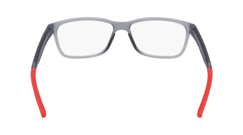 Nike Unisex NIKE 5048 034 Montature da vista Plastica Grigio opaco Squadrata Fotocromatiche miniatura 3