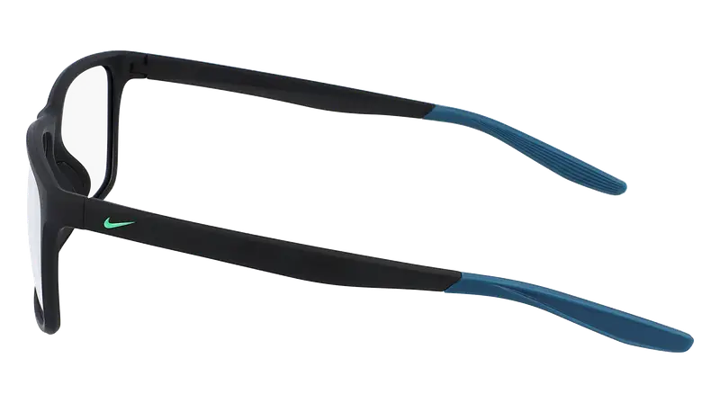 Nike Unisex NIKE 7116 11 Montature da vista Plastica Nero-opaco Squadrata Fotocromatiche miniatura 2