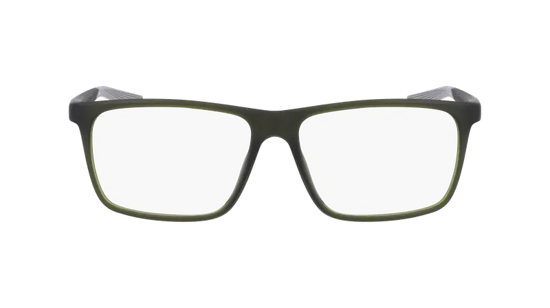 Nike Unisex NIKE 7116 302 Montature da vista Bio-iniettato Grigio opaco Squadrata Normale Fotocromatiche miniatura 2