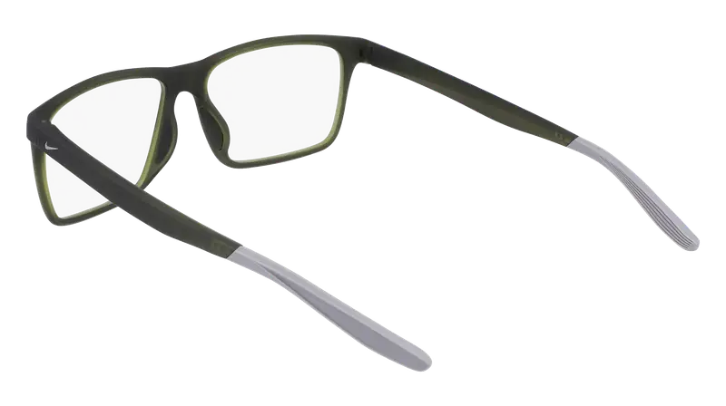 Nike Unisex NIKE 7116 302 Montature da vista Bio-iniettato Grigio opaco Squadrata Normale Fotocromatiche miniatura 3