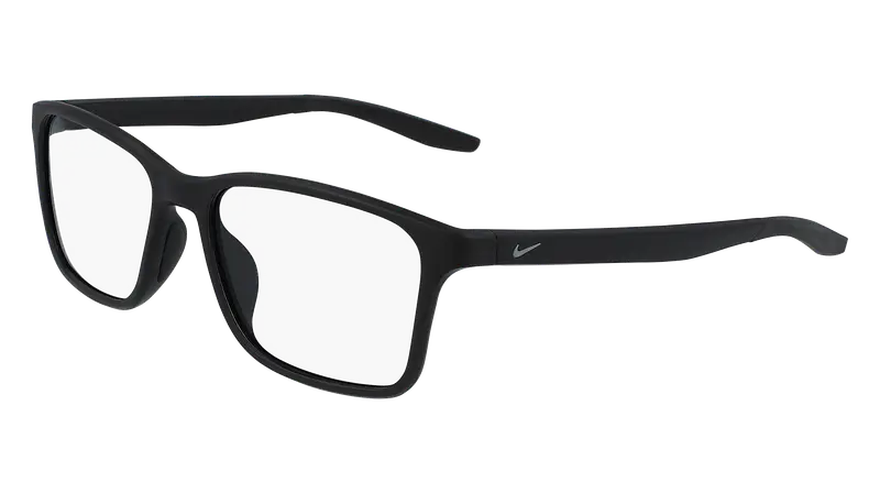 Nike Unisex NIKE 7117 001 Montature da vista Plastica Nero Squadrata Fotocromatiche