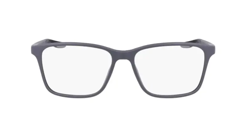 Unisex NIKE 7117 034 Montature da vista Eco pet Grigio Squadrata Normale Fotocromatiche miniatura 2