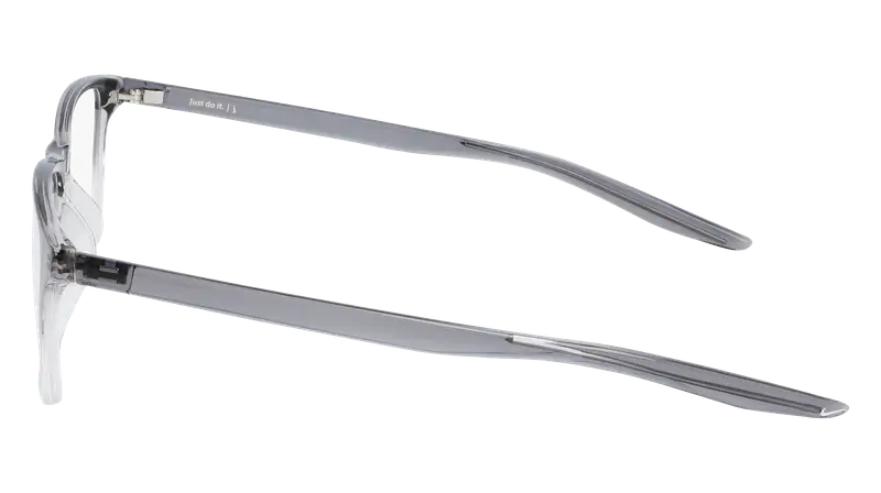 Nike Unisex NIKE 7125 034 Montature da vista Plastica Grigio Squadrata Normale Fotocromatiche miniatura 3