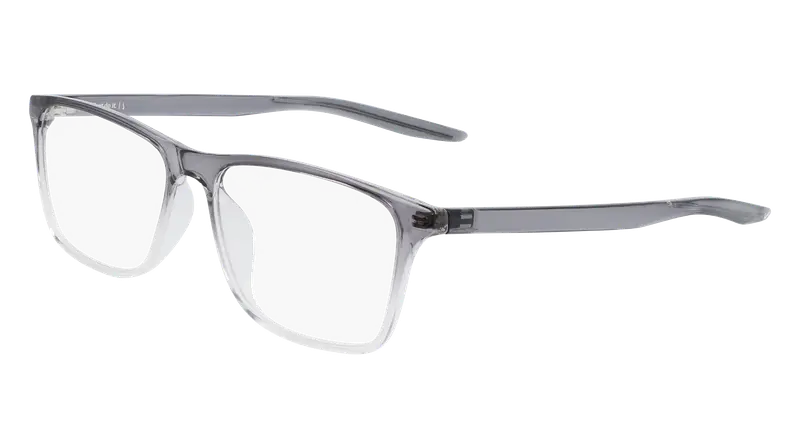 Nike Unisex NIKE 7125 035 Montature da vista Plastica Grigio Squadrata Normale Fotocromatiche