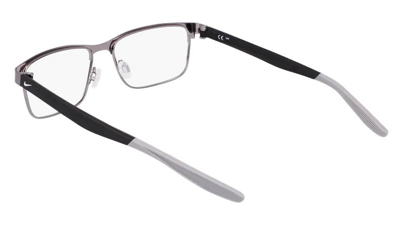 Nike Unisex NIKE 8130 070 Montature da vista Metallo Canna di fucile Squadrata Normale miniatura 3