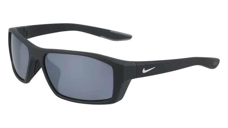 Nike Unisex NIKE BRAZEN SHADOW FJ1985 060 Occhiali da sole Plastica Antracite Multicolore Squadrata Normale