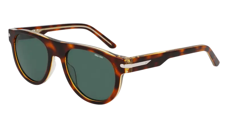 Nike Unisex NIKE CRESCENT III EV24019 298 Occhiali da sole Acetato Havana  Rotonda Normale Fotocromatiche