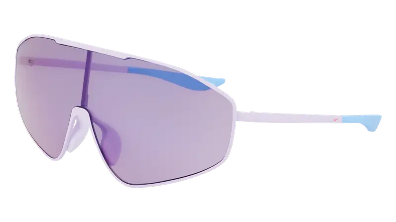 Nike Unisex NIKE ECHO SHIELD 2 IF0986X 500 Occhiali da sole Metallo Lilla Lilla Maschera Normale