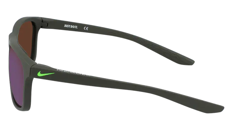 Nike Unisex NIKE ENDURE M FJ2198 355 Occhiali da sole Bio-iniettato Verde Marrone Pantos Normale Normale miniatura 3