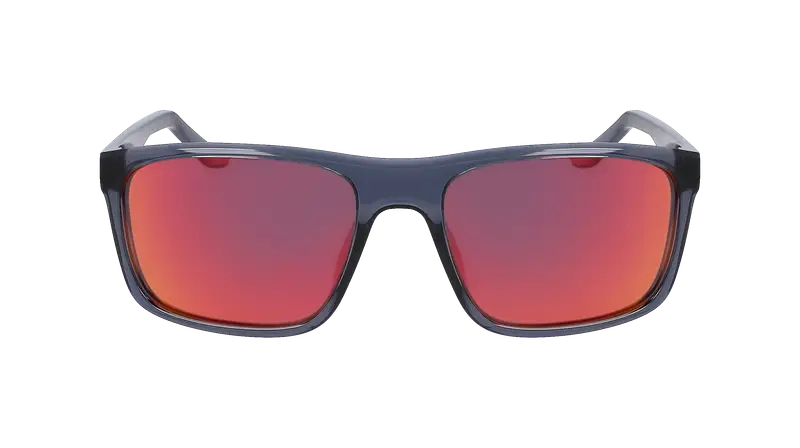 Nike Unisex NIKE FIRE L P FD1819 21 Occhiali da sole Bio-iniettato Grigio Rosso Squadrata Polarizzata Polarizzata miniatura 2