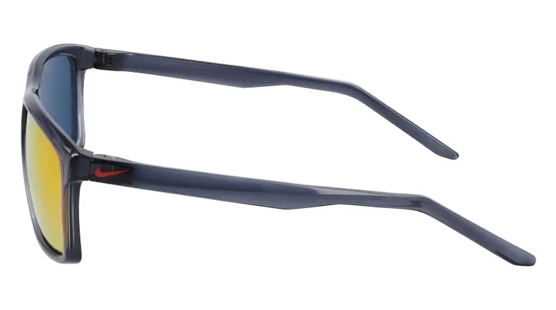 Nike Unisex NIKE FIRE L P FD1819 21 Occhiali da sole Bio-iniettato Grigio Rosso Squadrata Polarizzata Polarizzata miniatura 3