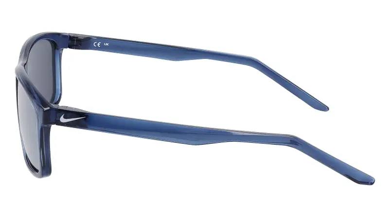 Nike Unisex NIKE FIRE L P FD1819 434 Occhiali da sole Bio-iniettato Blu Argento Squadrata Polarizzata Polarizzata miniatura 3