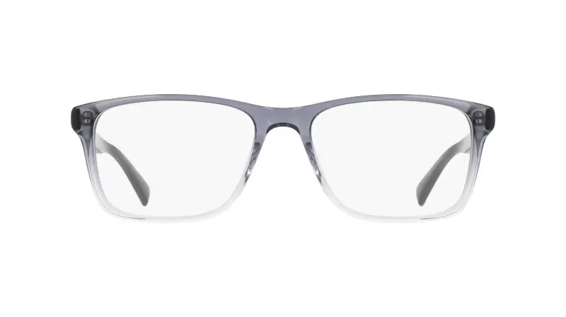 Unisex Nike NIKE 1000 029 Montature da vista Acetato Grigio Squadrata Normale miniatura 2