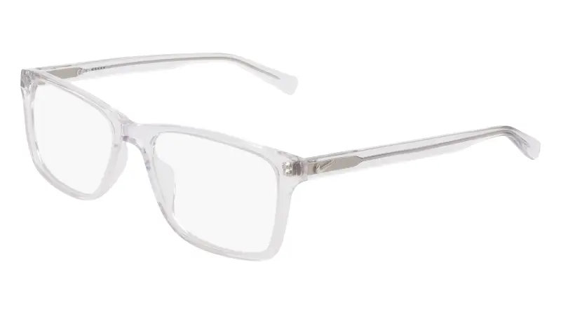 Unisex Nike NIKE 1000 900 Montature da vista Acetato Trasparente Squadrata Normale