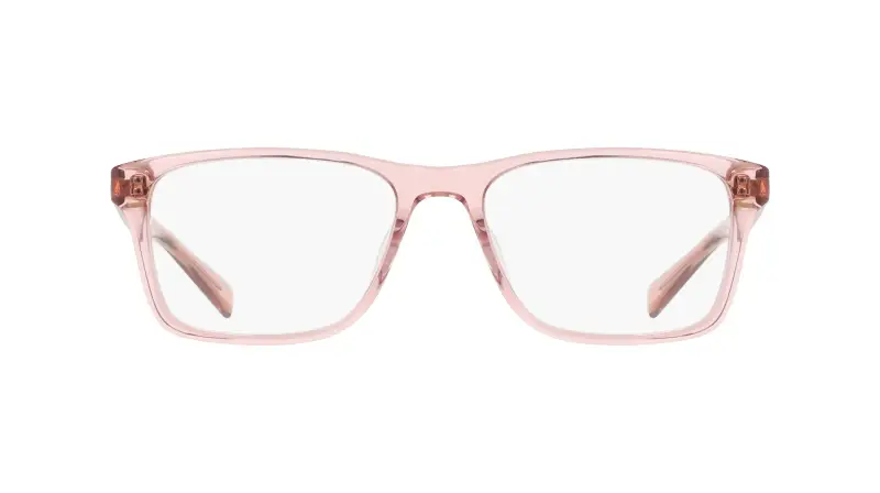 Unisex Nike NIKE 1000Y 682 Montature da vista Acetato Rosa Squadrata Normale miniatura 2