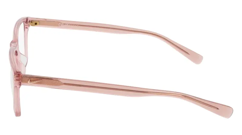 Unisex Nike NIKE 1000Y 682 Montature da vista Acetato Rosa Squadrata Normale miniatura 3