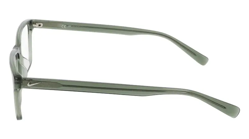 Unisex Nike NIKE 1001 311 Montature da vista Acetato Verde Squadrata Normale miniatura 3