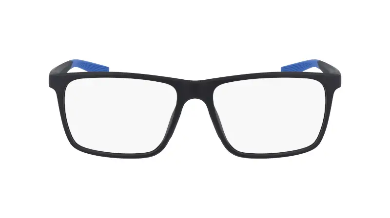 Unisex Nike NIKE 7116 034 Montature da vista Plastica Grigio opaco Squadrata Fotocromatiche miniatura 2